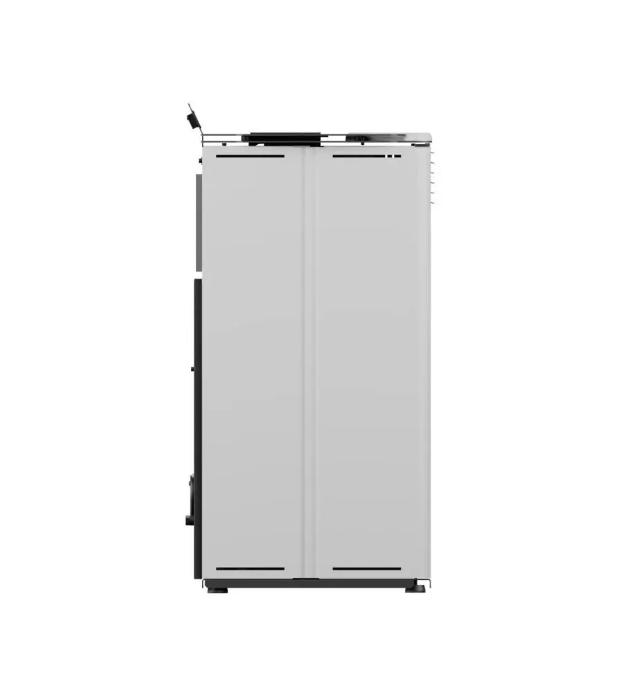 STUFA A PELLET CANALIZZATA CANADIAN STOVE "DESIGN 10C" BIANCO 8,7 KW
